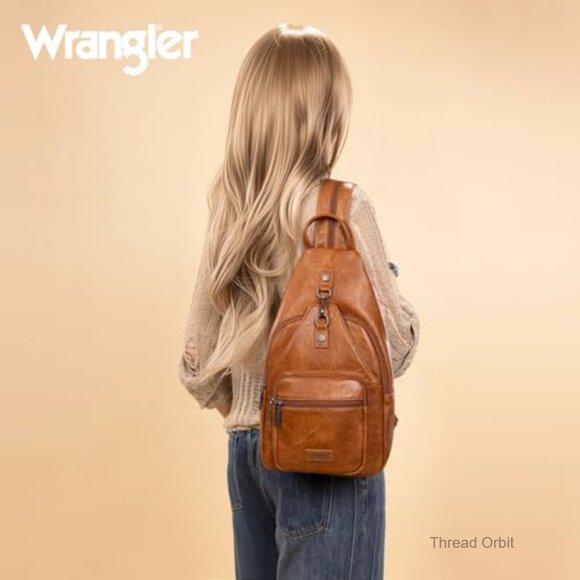 Vintage Convertible Backpack Purse with Adjustable Strap, 7 Pockets